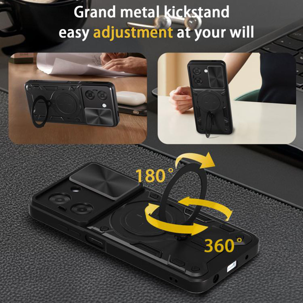 Etui na Xiaomi Redmi A5 4G (Regional), Techsuit, CamGuard Pro, czarne
