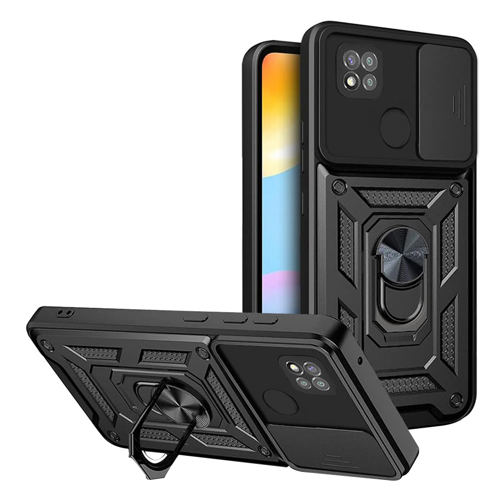 Etui na Xiaomi Redmi 9C NFC / 9C, Techsuit, CamShield, Czarny