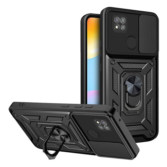 Etui na Xiaomi Redmi 9C NFC / 9C, Techsuit, CamShield, Czarny