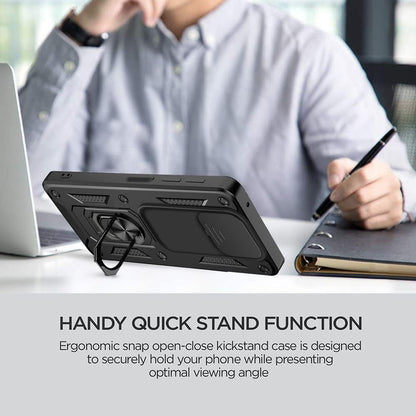 Etui na Xiaomi Redmi 9C NFC / 9C, Techsuit, CamShield, Czarny