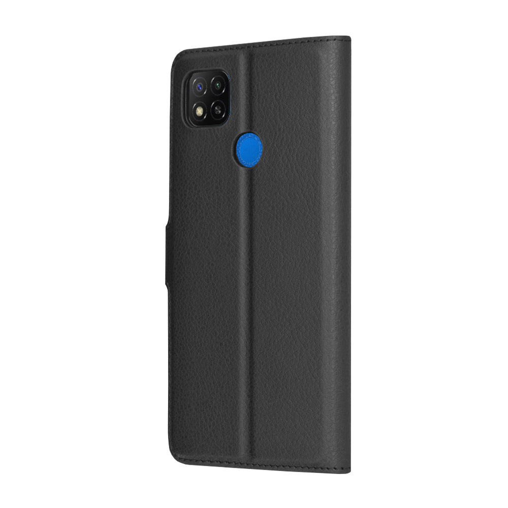 Etui na Xiaomi Redmi 9C NFC / 9C, Techsuit, Leather Folio, czarne