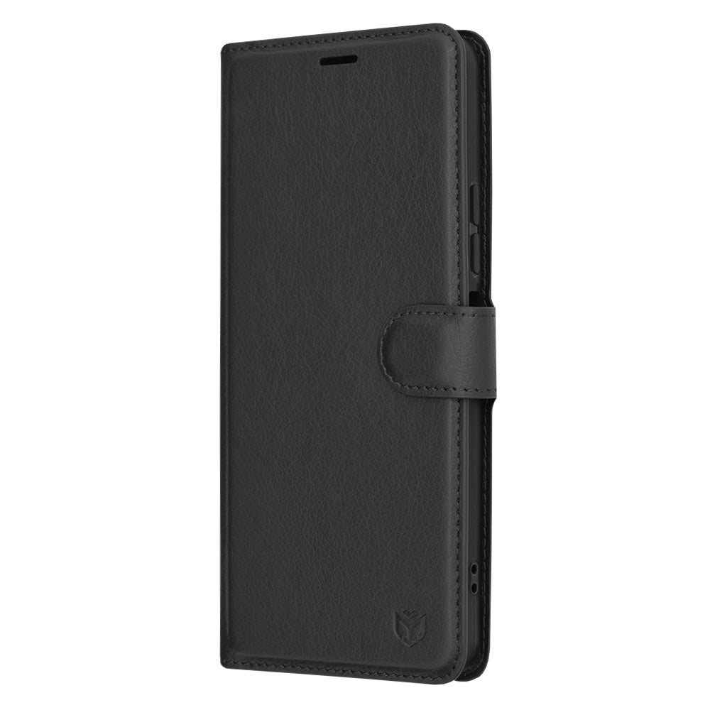 Etui na Xiaomi Redmi A3x / A3, Techsuit, Leather Folio, czarne