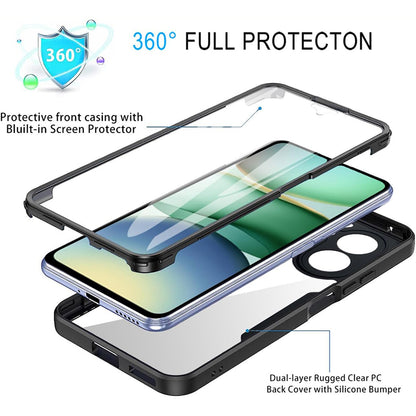 Etui na Xiaomi Redmi A5 4G (Regional), Techsuit, ColorVerse 360, Czarny