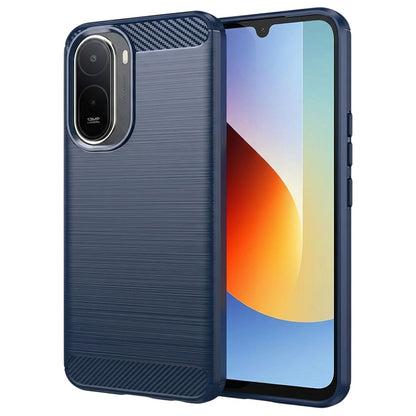 Etui do Xiaomi Redmi A7 Pro 4G, Techsuit, Carbon, Niebieskie