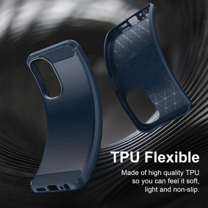 Etui do Xiaomi Redmi A7 Pro 4G, Techsuit, Carbon, Niebieskie
