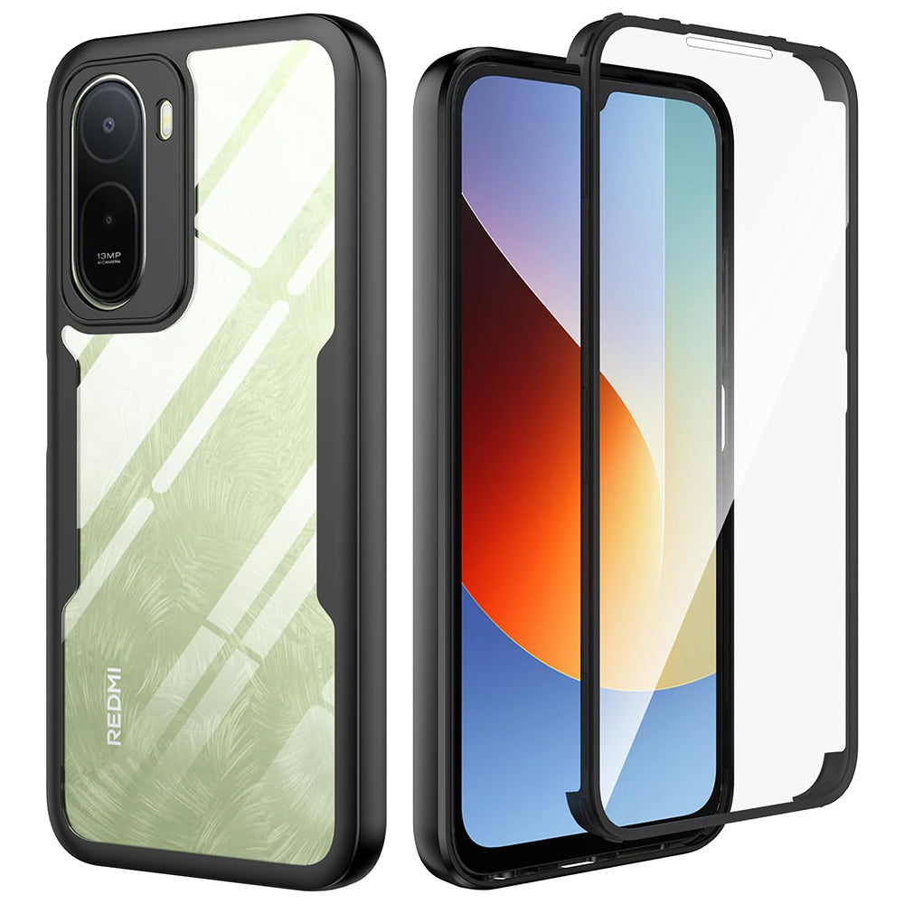 Etui do Xiaomi Redmi A7 Pro 4G, Techsuit, ColorVerse 360, czarne