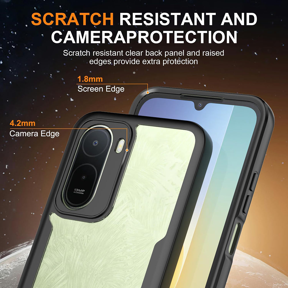 Etui do Xiaomi Redmi A7 Pro 4G, Techsuit, ColorVerse 360, czarne