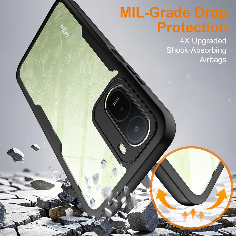 Etui do Xiaomi Redmi A7 Pro 4G, Techsuit, ColorVerse 360, czarne