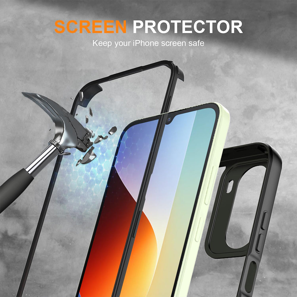 Etui do Xiaomi Redmi A7 Pro 4G, Techsuit, ColorVerse 360, czarne