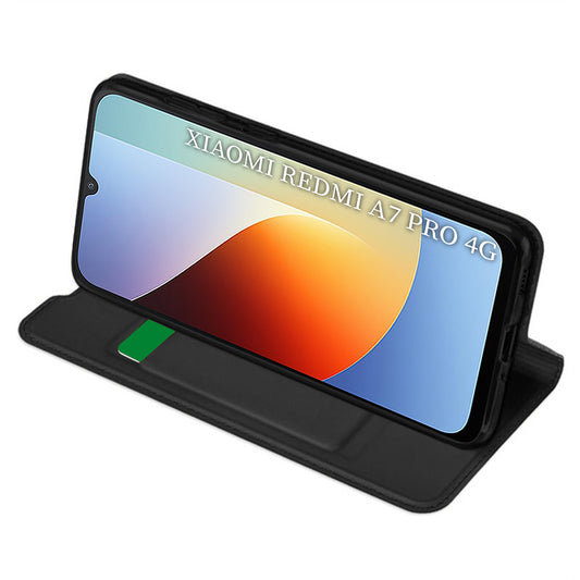 Etui do Xiaomi Redmi A7 Pro 4G, Techsuit, Magskin Book, czarne