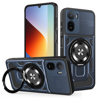 Etui na Xiaomi Redmi A7 Pro 4G, Techsuit, RuggedCam, Niebieskie