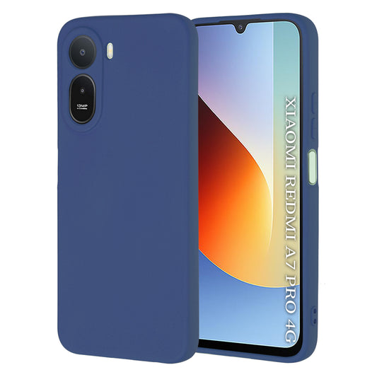 Etui na Xiaomi Redmi A7 Pro 4G, Techsuit, SoftFlex, Granatowe