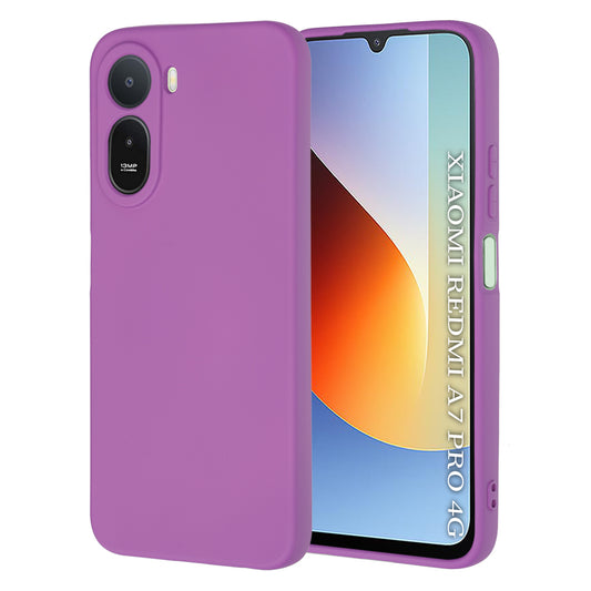 Etui na Xiaomi Redmi A7 Pro 4G, Techsuit, SoftFlex, Fioletowy