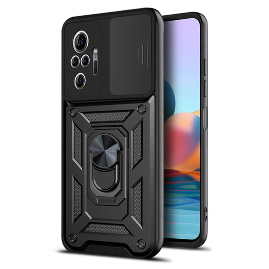 Etui do Xiaomi Redmi Note 10 Pro Max / Note 10 Pro, Techsuit, CamShield, czarne