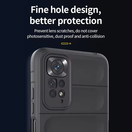 Etui na Xiaomi Redmi Note 11S / Note 11, Techsuit, Magic Shield, czarne