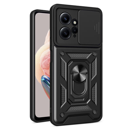 Etui do Xiaomi Redmi Note 12 4G, Techsuit, CamShield, Czarny