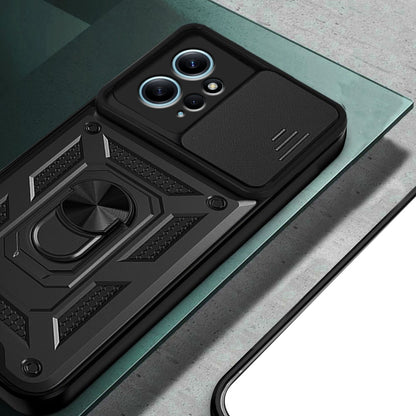 Etui do Xiaomi Redmi Note 12 4G, Techsuit, CamShield, Czarny