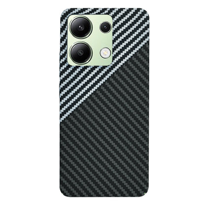 Case for Xiaomi Redmi Note 13 4G, Techsuit, Carbonite FiberShell, Black Gray