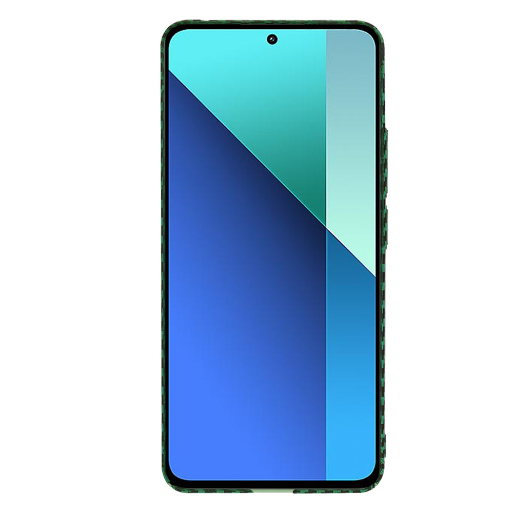 Case for Xiaomi Redmi Note 13 4G, Techsuit, Carbonite FiberShell, Green
