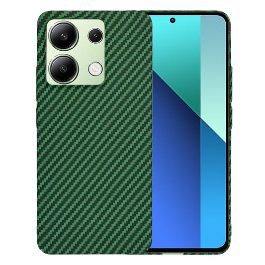 Etui na Xiaomi Redmi Note 13 4G, Techsuit, Carbonite FiberShell, Zielony