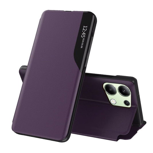 Etui na Xiaomi Redmi Note 13 4G, Techsuit, eFold, Fioletowy