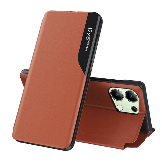 Etui na Xiaomi Redmi Note 13 4G, Techsuit, eFold, Pomarańczowe