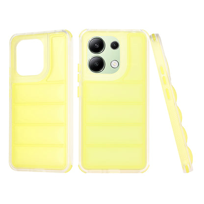 Etui na Xiaomi Redmi Note 13 4G, Techsuit, Wave Shield, Żółte
