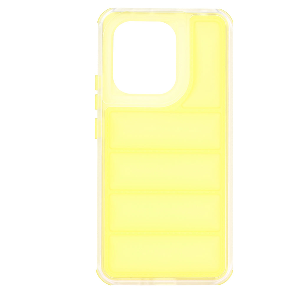 Etui na Xiaomi Redmi Note 13 4G, Techsuit, Wave Shield, Żółte