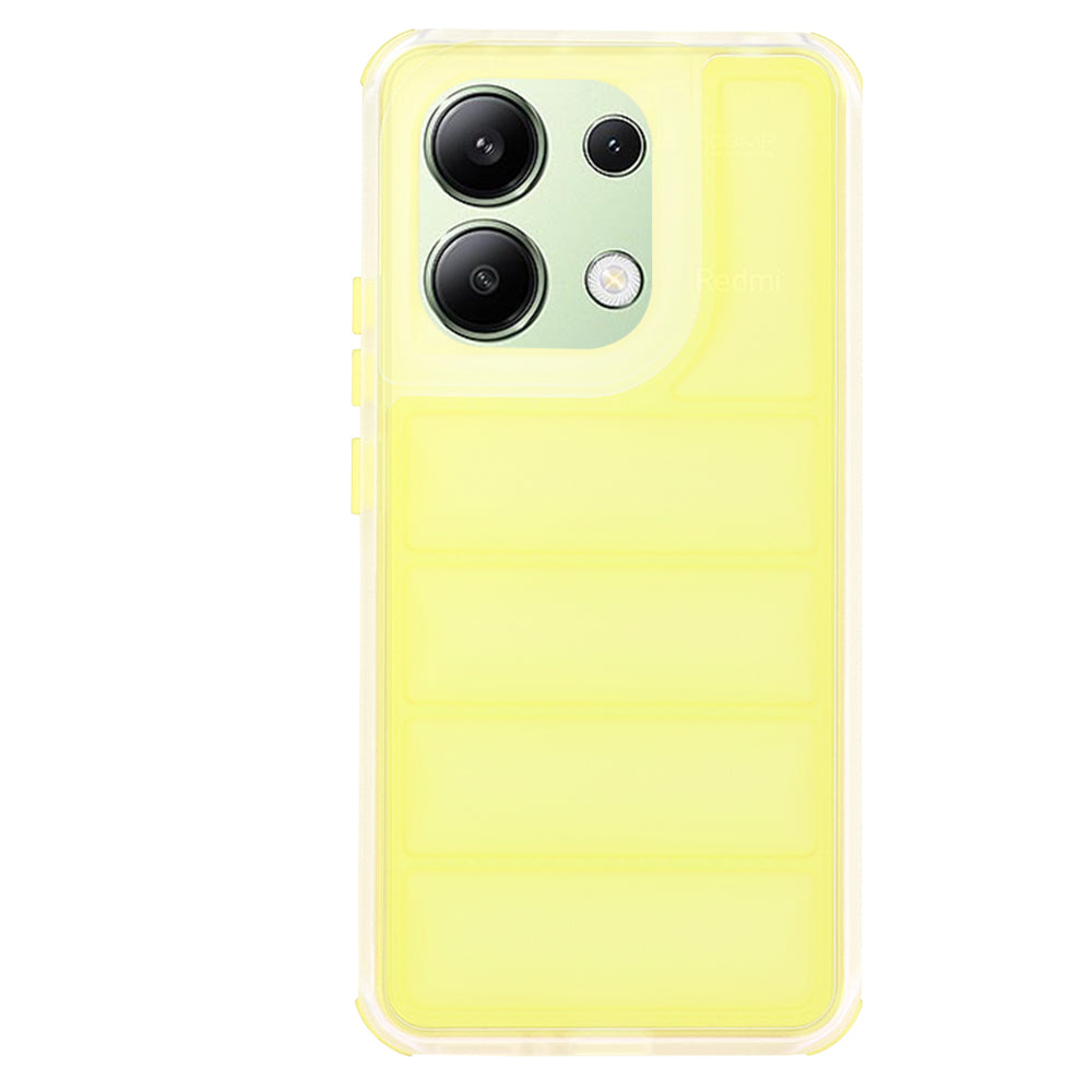Etui na Xiaomi Redmi Note 13 4G, Techsuit, Wave Shield, Żółte
