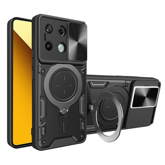 Etui do Xiaomi Redmi Note 13 5G, Techsuit, CamGuard Pro, Czarna