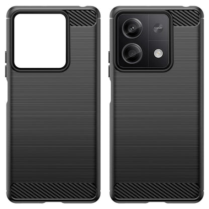 Etui do Xiaomi Redmi Note 13 5G, Techsuit, Carbon, Czarny