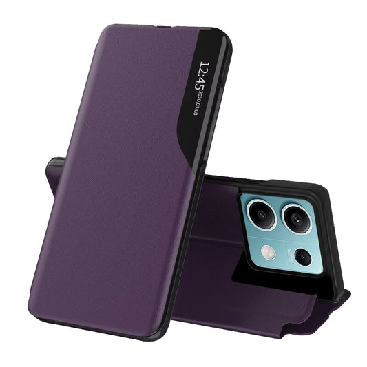 Etui na Xiaomi Redmi Note 13 5G, Techsuit, eFold, Fioletowy
