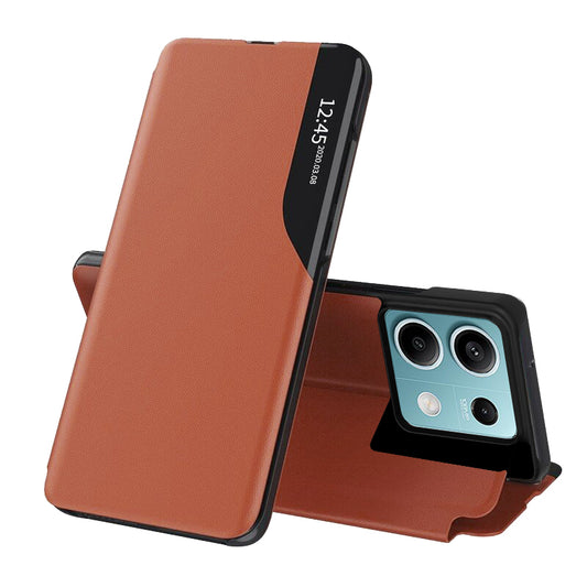 Etui na Xiaomi Redmi Note 13 5G, Techsuit, eFold, Pomarańczowe