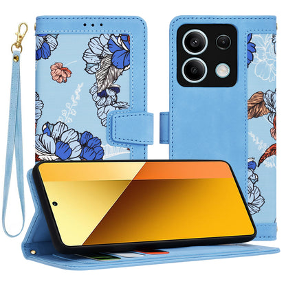Etui na Xiaomi Redmi Note 13 5G, Techsuit, FlipCraft, Niebieski