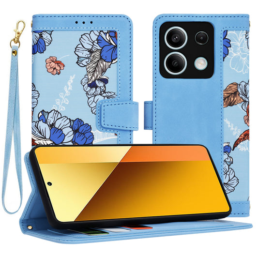 Etui na Xiaomi Redmi Note 13 5G, Techsuit, FlipCraft, Niebieski