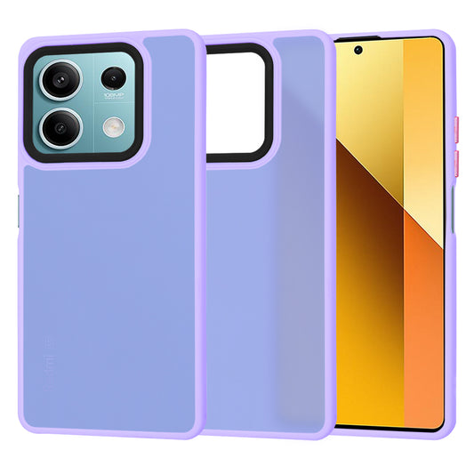 Etui na Xiaomi Redmi Note 13 5G, Techsuit, HaloFrost, Jasny Fiolet