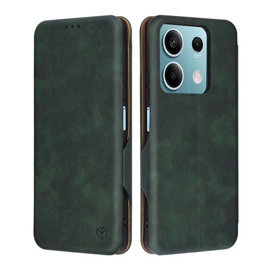 Etui do Xiaomi Redmi Note 13 5G, Techsuit, Safe Wallet Plus, Zielony