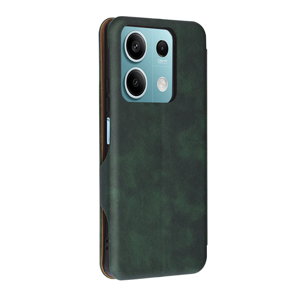 Case for Xiaomi Redmi Note 13 5G, Techsuit, Safe Wallet Plus, Green