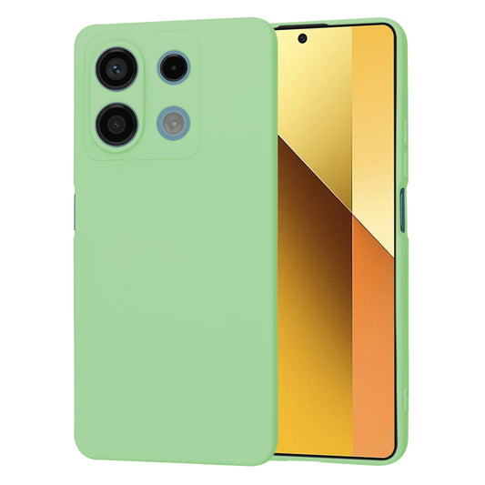 Etui na Xiaomi Redmi Note 13 5G, Techsuit, SoftFlex, Jasnozielony