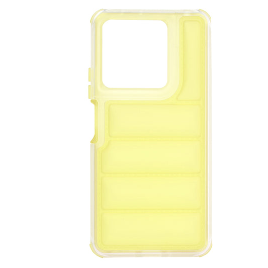 Etui na Xiaomi Redmi Note 13 5G, Techsuit, Wave Shield, Żółte
