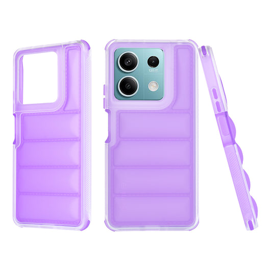 Etui na Xiaomi Redmi Note 13 5G, Techsuit, Wave Shield, Fioletowe