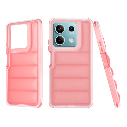 Etui na Xiaomi Redmi Note 13 5G, Techsuit, Wave Shield, Czerwone