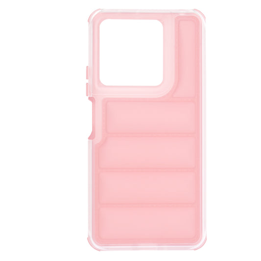 Etui na Xiaomi Redmi Note 13 5G, Techsuit, Wave Shield, różowe