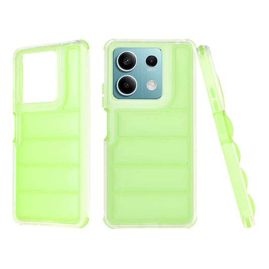 Etui na Xiaomi Redmi Note 13 5G, Techsuit, Wave Shield, Zielony