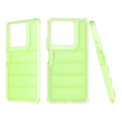 Case for Xiaomi Redmi Note 13 5G, Techsuit, Wave Shield, Green
