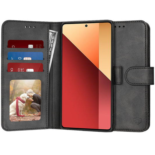Etui do Xiaomi Redmi Note 13 Pro 4G / Poco M6 Pro 4G, Techsuit, Diary Book, czarne