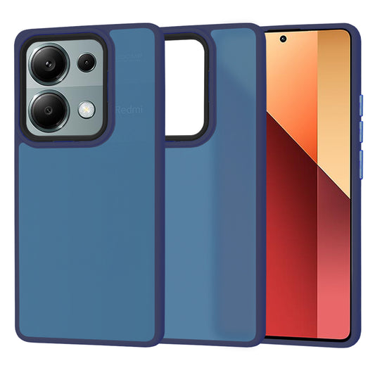 Etui do Xiaomi Redmi Note 13 Pro 4G / Poco M6 Pro 4G, Techsuit, HaloFrost, Granatowe