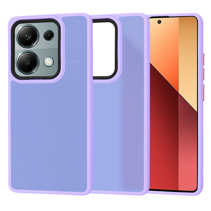 Etui do Xiaomi Redmi Note 13 Pro 4G / Poco M6 Pro 4G, Techsuit, HaloFrost, Jasny Fioletowy