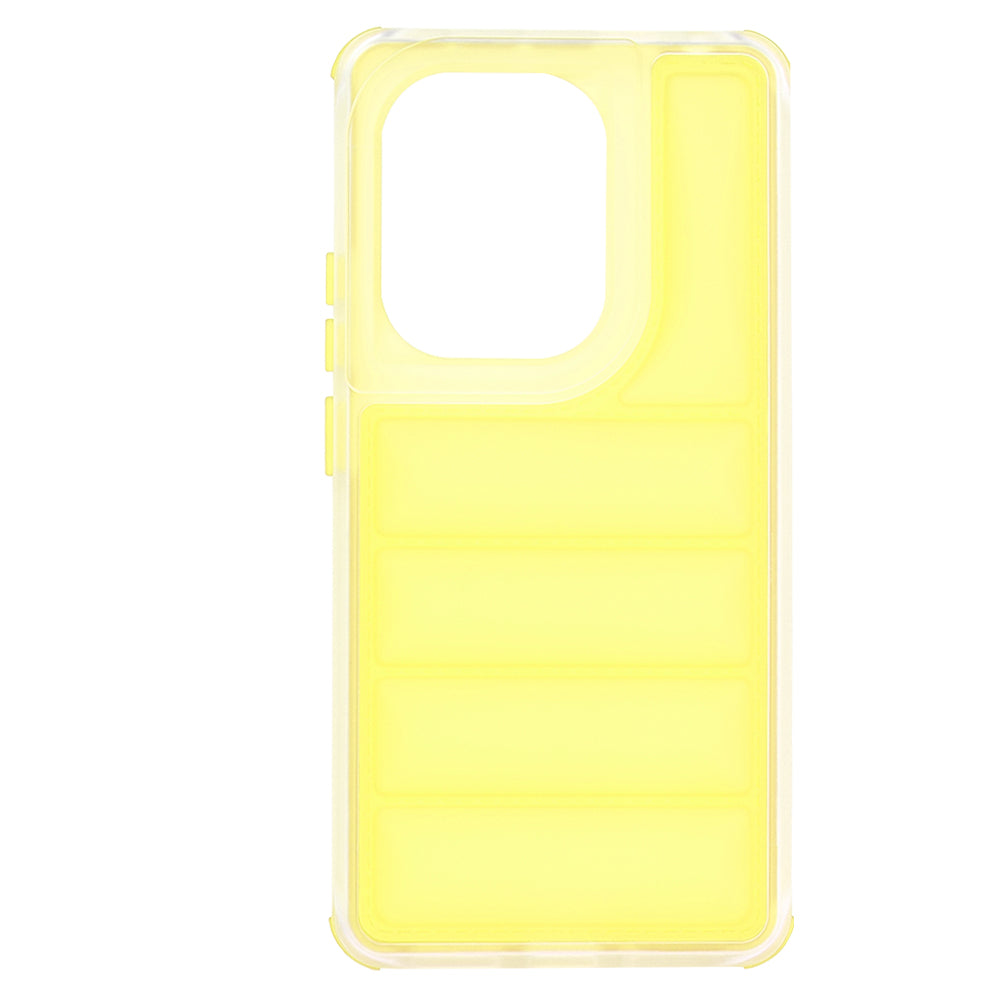 Case for Xiaomi Redmi Note 13 Pro 4G / Poco M6 Pro 4G, Techsuit, Wave Shield, Yellow