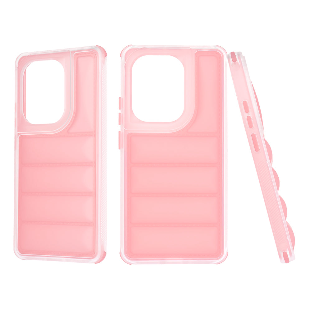 Etui na Xiaomi Redmi Note 13 Pro 4G / Poco M6 Pro 4G, Techsuit, Wave Shield, Różowe